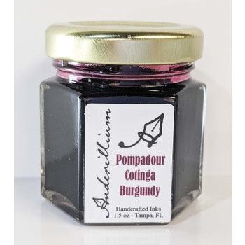 Pompadour Cotinga Burgandy - Anderillium Ink (1.5 oz bottle)