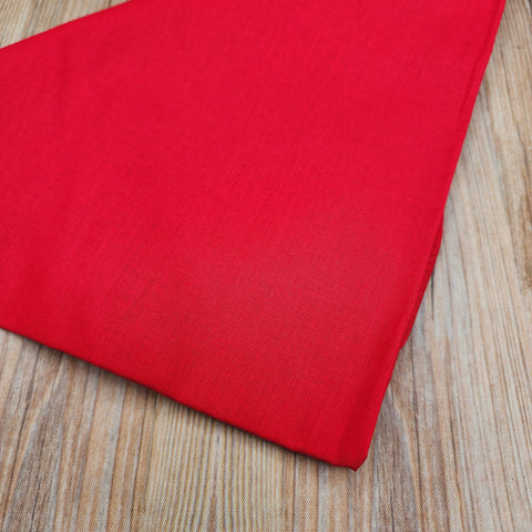 Red Cotton Altar Cloth - 22x22 inches