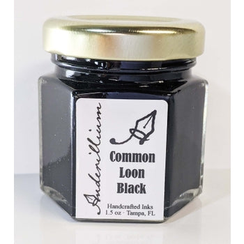 Common Loon Black - Anderillium Ink (1.5 oz bottle)