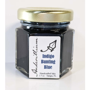 Indigo Bunting Blue - Anderillium Ink (1.5 oz bottle)