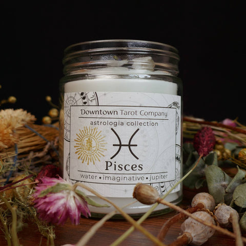 Pisces Energy Candle - 9oz / 36 Hour Burn Time