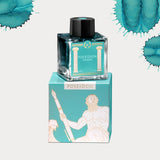 Poseidon Teal Green Fountain Pen Ink - Laban - 50ml bottle