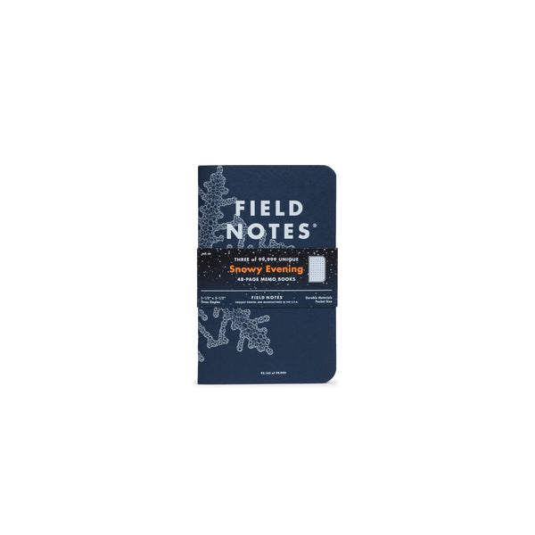 Field Notes Snowy Evening 3-Pack
