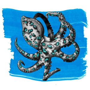 Blue-Ringed Octopus Blue - Anderillium Ink (1.5 oz bottle)