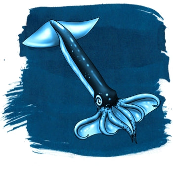 Flying Squid Blue - Anderillium Ink (1.5 oz bottle)