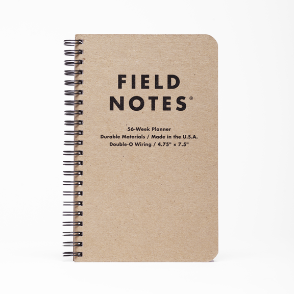 Field Notes 56 Week Undated Planner
