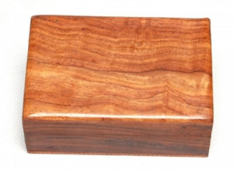 Carved Wood Box 4x6 Inches - Plain