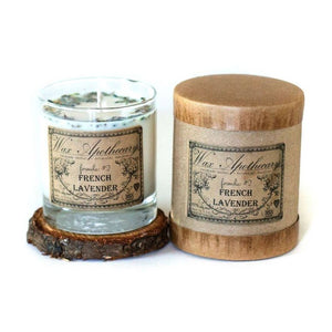French Lavender 7oz Botanical Candle - Wax Apothecary Candles