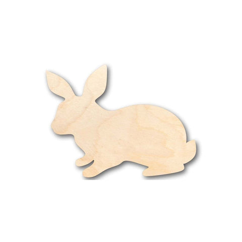 Laser-Cut Wood Rabbit
