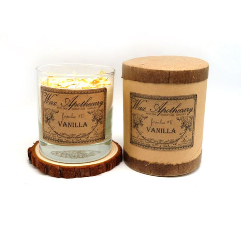 Vanilla 7oz Botanical Candle - Wax Apothecary Candles
